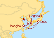 Ver el itinerario del Crucero China, Jap�n Corea del Sur