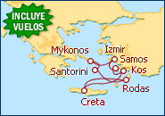 Ver el itinerario del Crucero Siete Playas en Siete D�as