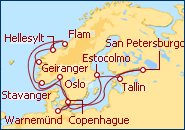 Itinerario Suecia, Estonia, Rusia, Noruega