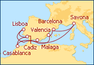España, Marruecos, Portugal
