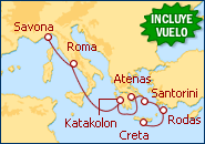 Ver el itinerario del Crucero Rumbo a Heraklion