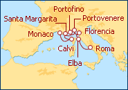 Itinerario Monaco, Francia y Italia 2013