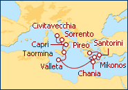 Grécia, Malta e Itália 2013