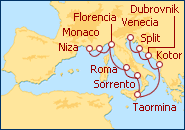 Itinerario Italia, Croacia y Francia 2013