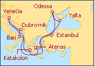 Itinerario Italia, Grecia, Ucrania, Turquia y Croacia