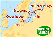 Ver el itinerario del Crucero Capitales b�lticas 