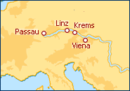 Ver el itinerario del Crucero Oto�o en el Danubio