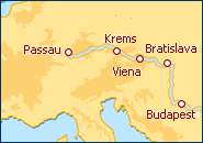 Ver el itinerario del Crucero Lo mejor del Danubio I