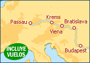 Ver el itinerario del Crucero Lo mejor del Danubio II