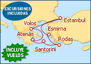 Ver el itinerario del Crucero QSingles 2012 - Especial solteros