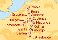 Ver el itinerario del Crucero Gran Crucero Panorama del Rhin I B