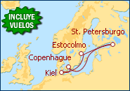 Itinerario Alemania, Suecia, Rusia y Dinamarca