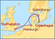 Ver el itinerario del Crucero Aventura del Norte I