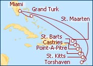 Caribe desde Miami