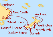 De Brisbane a Auckland
