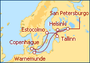 de Estocolmo a Copenhague