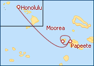 Ver el itinerario del Crucero De Hawaii a Polinesia Francesa