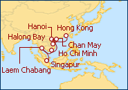 De Singapur a Hong Kong