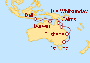 De Sydney a Bali