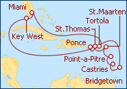 Itinerario Vacaciones Caribe�as 