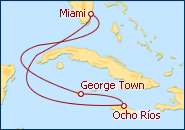 Itinerario Caribe Occidental VI