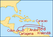 Ver el itinerario del Crucero Caribe y Antillas I