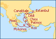 Islas griegas y Turquía
