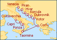 Italia, Sicilia y Croacia