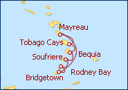 Ver el itinerario del Crucero Barbados en Yate 