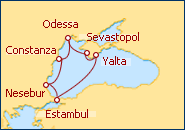 Ver el itinerario del Crucero Mar Negro
