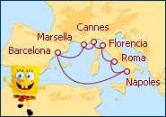 Ver el itinerario del Crucero Mediterr�neo Occidental