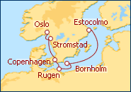 Ver el itinerario del Crucero Noruega