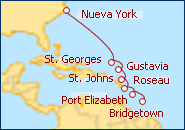 Ver el itinerario del Crucero De Estados Unidos a Barbados