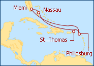 Itinerario Caribe Oriental I  