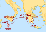 Ver el itinerario del Crucero Malta