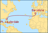 Ver el itinerario del Crucero Transatlantico I