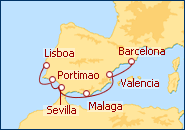 Ver el itinerario del Crucero Mediter�neo