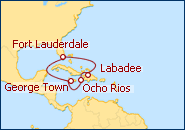 Ver el itinerario del Crucero Caribe