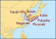 Ver el itinerario del Crucero China, Jap�n, Corea del Sur