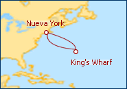 Ver el itinerario del Crucero Nueva York y Bermudas 2013