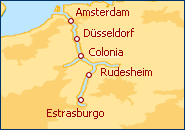 Ver el itinerario del Crucero Holanda, de Estrasburgo a Amsterdam