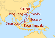 Ver el itinerario del Crucero China, Filipinas, Malasia