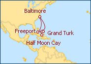 Ver el itinerario del Crucero Baltimore