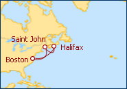 Ver el itinerario del Crucero Boston, Massachusetts 