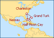 Ver el itinerario del Crucero Charleston