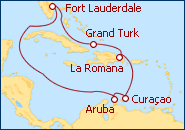 Ver el itinerario del Crucero Florida 