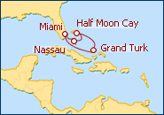 Ver el itinerario del Crucero Miami, Florida  