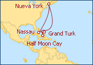 Ver el itinerario del Crucero Nueva York