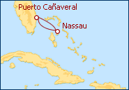 Ver el itinerario del Crucero Puerto Canaveral  