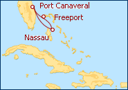 Ver el itinerario del Crucero Puerto Canaveral  